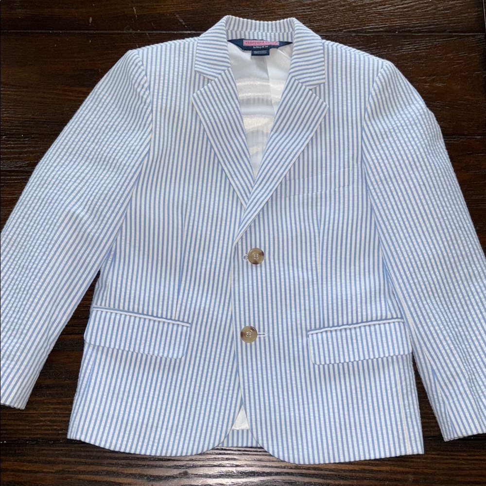 Boys seersucker blazer